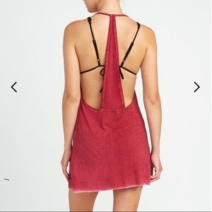 NWT RVCA Backside Tank Dress